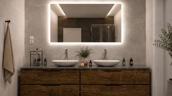 Rectangular LED Mirrors