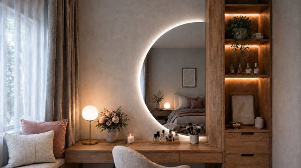 Half-moon Mirrors