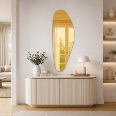 Spiegel mit goldener Veredelung – Pure Collection R46
