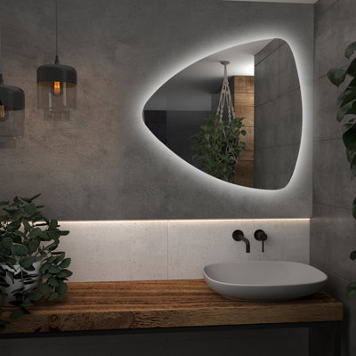 Kolmionmuotoinen LED-valopeili G12