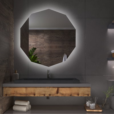 Geometrijsko ogledalo s LED rasvjetom G11