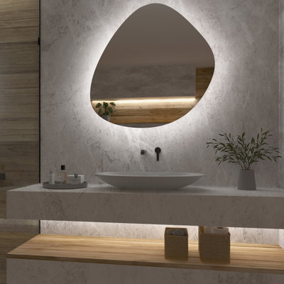 Pebble LED mirror G6